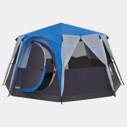Arctic Pro 8 seater Octagon tent - blue